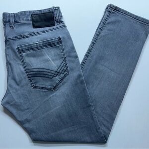 Tom Tailor Josh Jeans Mens Size 33x32 Regular Slim Faded Gray Five Pocket